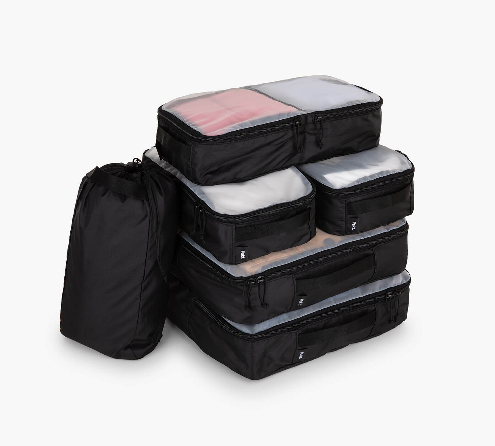 Set de 6 organiseurs de voyage | Travelya