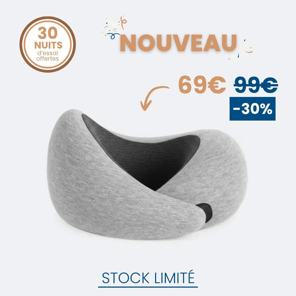 Travelya Cocon | Coussin de voyage à mémoire de forme