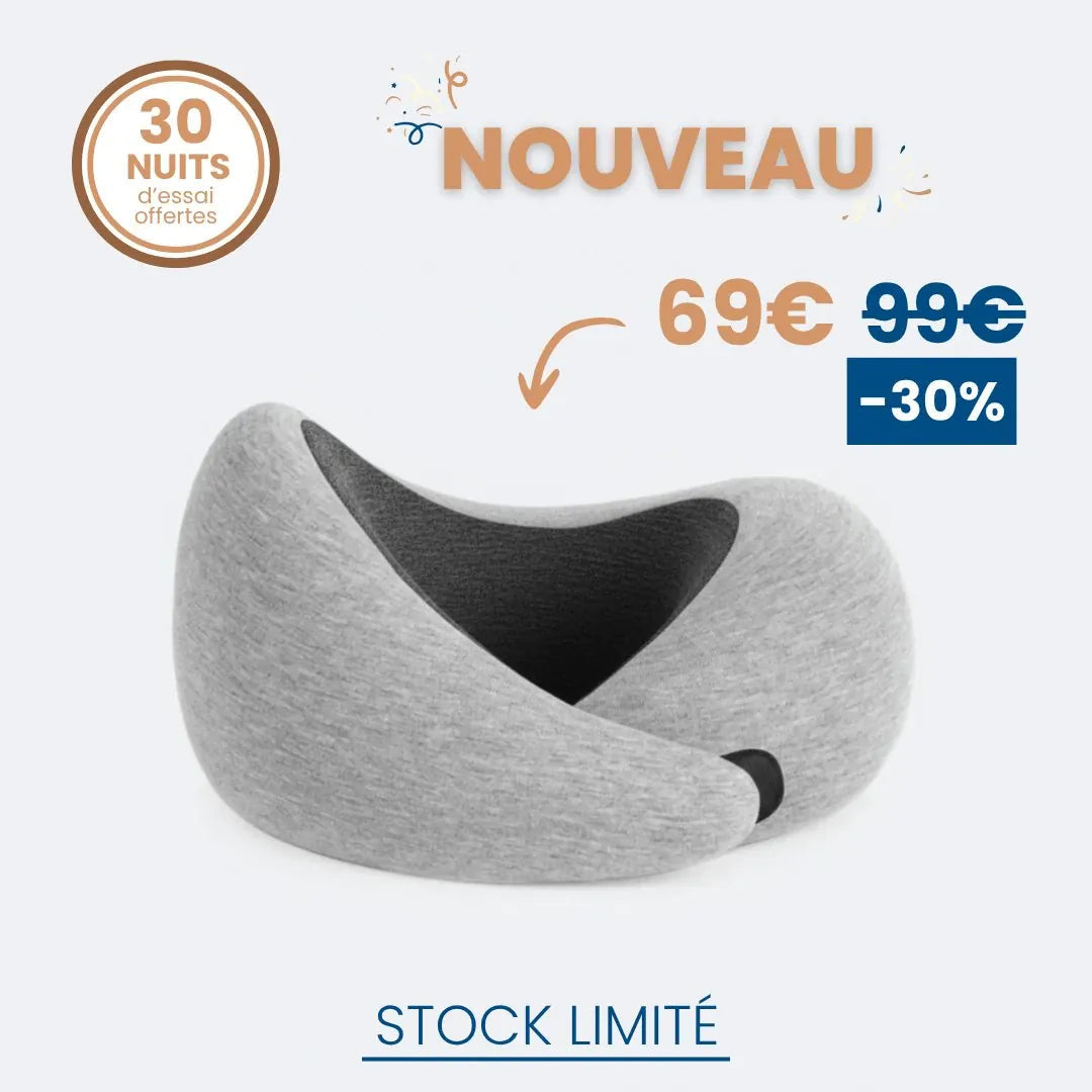 Travelya Cocon | Coussin de voyage à mémoire de forme